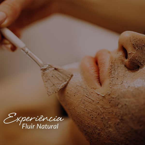 Spa Facial Fluir Natural com produtos 100% naturais